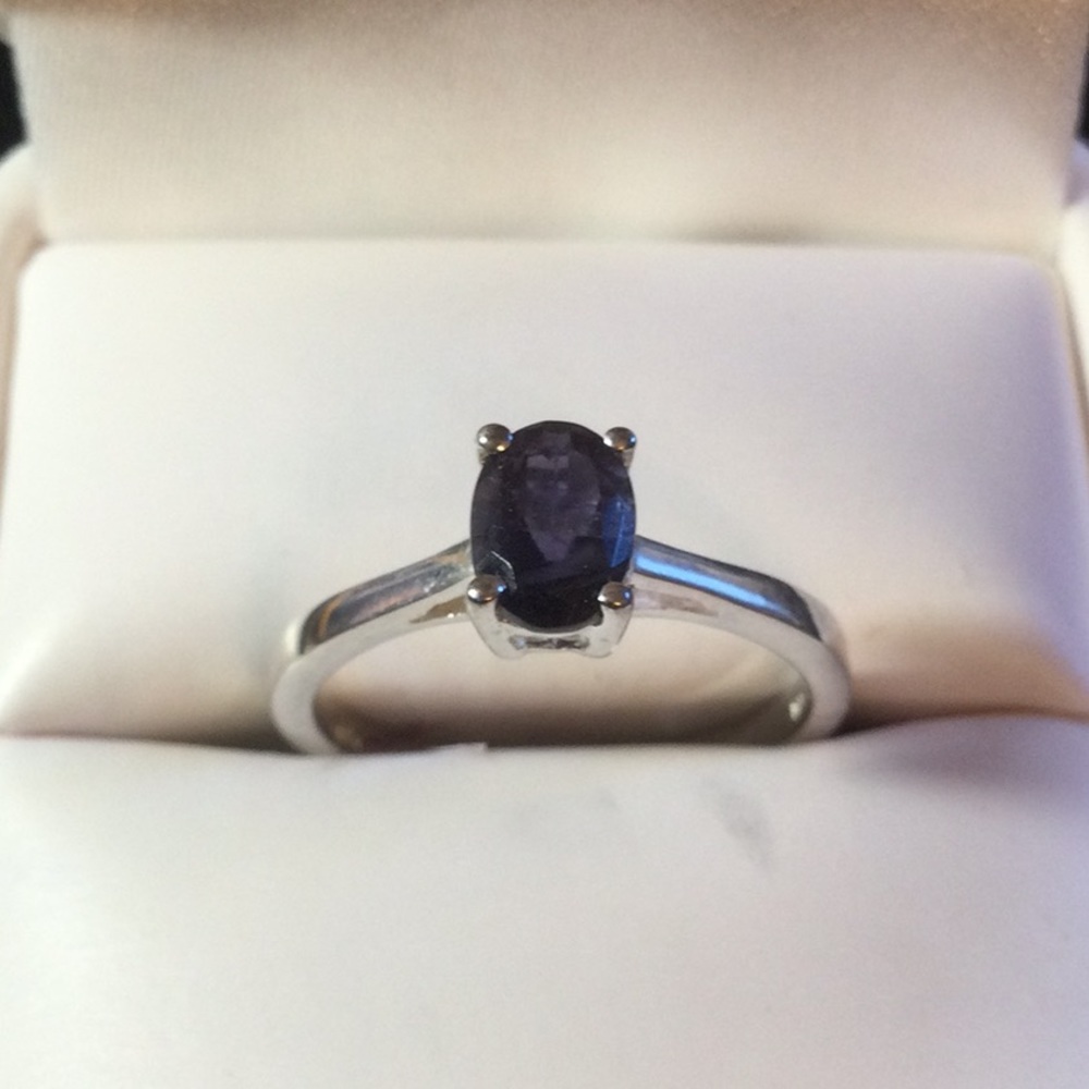 Genuine Iolite Ring - image 6